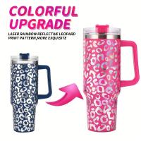 Botella de agua aislada con pajita y asa UFIRE de 40 oz - Vaso de acero inoxidable para acampar - details 0
