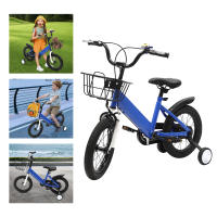 Bicicleta infantil de 14 pulgadas para niños y niñas, para niños de 3 a 7 años, con altura ajustable - details 2