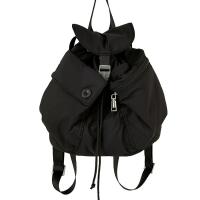 Mochila de nailon con cordón y botón de bolsillo, diseño de nicho de Corea del Sur, mochila de ocio al aire libre - details 4