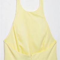 Vestido sin mangas con cuello halter y falda corta sin espalda, estilo temperamento, verano 2025, nueva ropa de mujer - details 5