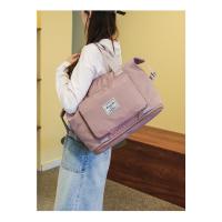 Bolsa de viaje de gran capacidad de las mujeres de gran tamaño de la barra de lazo portátil viaje de negocios bolsa de almacenamiento de entrega portátil bolsa de fitness deportiva bolsa de lona - details 27