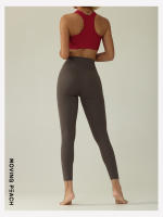 Pantalones de Yoga y Ajuste para Mujeres MOVING PEACH Leggings de Compresión Tights Cintura Alta Zumba Antibacteriano Suave y Sin Pata de Camello Material Exterior 80% Nylon + 20% Spandex - details 17