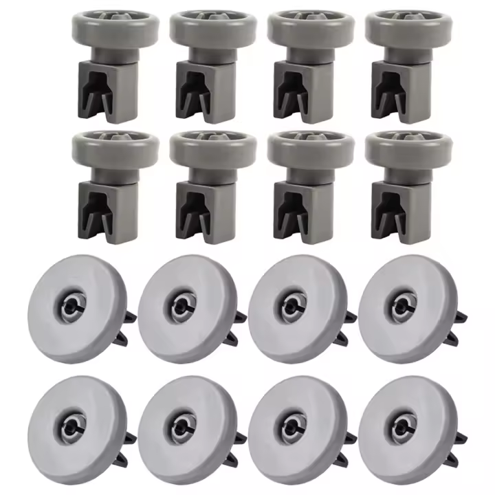 Rodillos de cesta para lavavajillas, ruedas de lavavajillas, rueda de cesta inferior para ruedas de lavavajillas AEG Electrolux FAVORIT Zanussi - 1