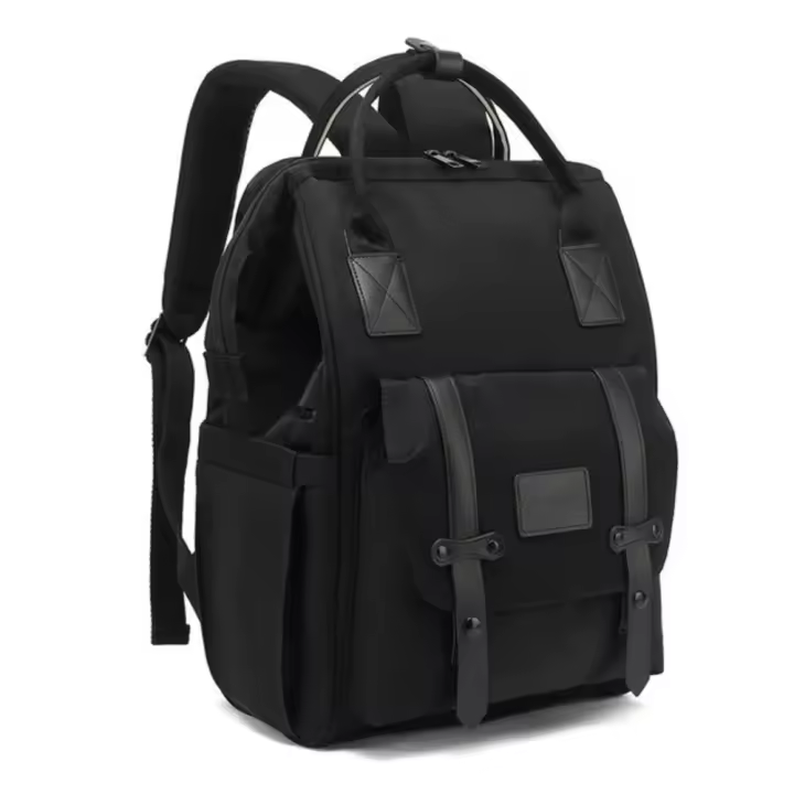 Bolsa de Bebé Impermeable Bolsa de Transporte para Bebés Bolsa de Almacenamiento de Nailon Gris - 1