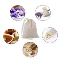 Bolsas de muselina de algodón con cordón, bolsas de té para fermentación, 4x3 pulgadas, 50 unidades - details 4