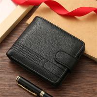 Cartera Bifold Corta para Hombres Cuero PU Porta Tarjetas de Crédito Monedero Bolsos y Viajes - details 3