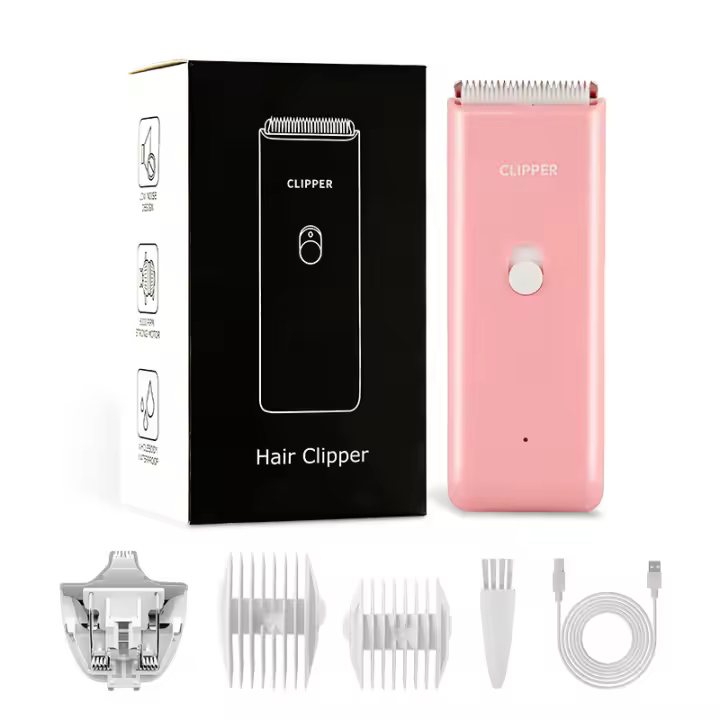 Cortapelos impermeable para el pelo del hogar para perros y gatos, eléctrico portátil, recargable por USB, herramientas de aseo para mascotas, afeitadora de poco ruido, recortadora inalámbrica para mascotas pequeñas y grandes - 1