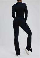 Conjunto deportivo USTADO de 2 UDS Yoga TRE para mujer, sujetador de entrenamiento transpirable Fiess, camiseta corta de manga larga para gimnasio, parte inferior ajustada para acampar - details 16