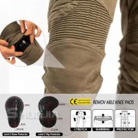 Pantalones vaqueros de moto para hombre con protección Pantalones de motociclista 4 X equipo de protección - details 6