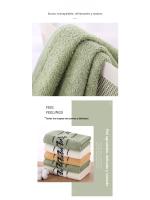 Juego de Toallas de 3 Piezas, Fibra de bambú,algodón,Antibacteriano, Desodorante,Suave y absorbente - details 7