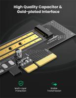 Adaptador PCIE a M2 NVMe UGREEN Tarjeta PCI-E x4/8/16 Clave M & B SSD Expansión del ordenador - details 5