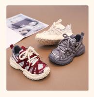Zapatos deportivos para niños y niñas, zapatillas informales con cordones, malla de aire transpirable, otoño e invierno, 2024 - details 1