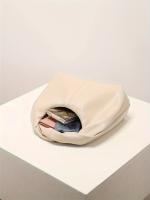 Bolso Satchel de nicho de moda para mujer, Bolso pequeño con correa trenzada, bolso clásico de Color sólido para uso diario - details 3