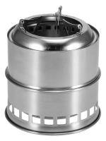 Estufa de Madera Plegable Portátil Calefactor de Acero Inoxidable Parrilla de Barbacoa para Exteriores Suministros de Camping - details 5