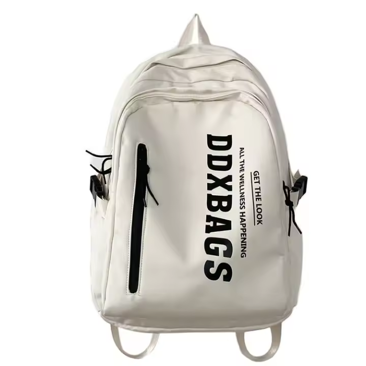 Mochila Escolar de Gran Capacidad Material de Nylon para Interiores y Exteriores Simplicidad Urbana - 1