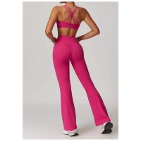 Sujetador deportivo con cordones para mujer de alto soporte, sujetador deportivo para Yoga y Fitness - details 10