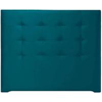 Cabecero tapizado acolchado para dormitorio, modelo Tablet largo en tela antimanchas gris antracita y medidas 151 x 125 cm para camas de 135 o 150 cm. - details 60
