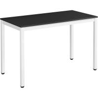 Ordenador Mesa de Estudio Mesa de Comedor 120 x 60 x 76 cm Madera Natural y Blanco LWD64N - details 16