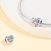 Pulsera Original Fit 100% Plata de Ley S925 Encantos de Huevo de Dragón para Mujeres Joyería DIY Cuentas de Cumpleaños Pascua - details 27