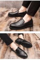 2025 Sepatu Kulit zapatos casuales regulares de oficina de vestir hechos a mano de negocios Oxford de alta calidad para hombres - details 3