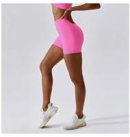 Pantalones Cortos Deportivos para Mujeres Leggings de Yoga de Cintura Alta Aprones de Entrenamiento de Gimnasio con Secado Rápido Material de Nylon Adecuados para Yoga y Elasticidad - details 10