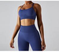 Sujetador Deportivo de Yoga para Mujer Sexy Espalda Deportiva Sin Costuras Secado Rápido Transpirable Top para Danza y Ciclismo Material de Nylon Adecuado para Correr Primavera Verano - details 19