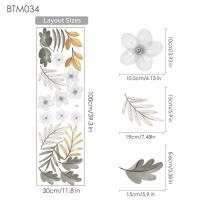 Decales de Pared de Botánica Boho Pegatinas de Vinilo Arte para Habitación Infantil - details 18