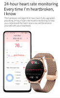 Reloj inteligente NFC para mujer, dispositivo con llamadas HD, Modo deportivo para Android e ios, control del ritmo cardíaco y de la presión sanguínea, regalo, 2024 - details 4