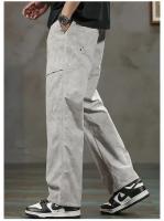 Pantalones de Trabajo Casuales para Hombres Ajuste Delgado, Múltiples Bolsillos, Estilo Callejero de Moda Urban - details 4