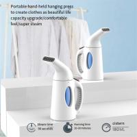 Vaporizador portátil para ropa, diseño de mano, 160Ml, fuerte vapor penetrante, elimina las arrugas, para el hogar, viajes. Enchufe europeo - details 6