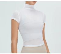 Yogo Tops Camiseta de Malla de Algodón Secado Rápido Estilo Polo Para Entrenamiento, Correr, Manejar el Gimnasio Camiseta Corta de Primavera/Verano - details 9