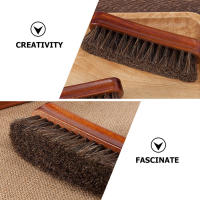 Cepillo de pelo de caballo con cerdas para lavandería doméstica, limpieza de zapatos pequeños, pulido de madera para - details 2