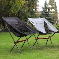 Silla plegable portátil para acampar, estructura totalmente de aluminio, compacta, con bolsa de transporte, senderismo al aire libre, pesca, mochila - details 0