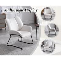Sofá de Salón Moderno de Lino Estilo de Descanso con Brazo para Dormitorio - details 25
