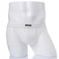 Sexy Mesh Boxer Hombre Ropa Interior Ver A Través Transparente Ropa De Noche De Cintura Baja Bóxer Calzoncillos Calzoncillos - details 3