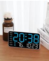Reloj de Pared Digital LED Doble Alarma Control Remoto Función de Fecha y Hora - details 13