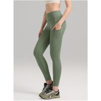 Pantalones de yoga de cintura alta, pantalones de fitness para mujer, pantalones de ejercicio para correr con bolsillos - details 26