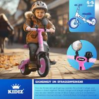 Bicicleta de Equilibrio, Triciclo para niños de 1 año a 5 Años, Capacidad de Carga hasta 25kg, Incl. Manillar/Barra de Seguridad/Cinturón de Seguridad/Timbre/Espejo. - details 32