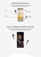 Huawei-Auriculares FreeBuds 4E con Bluetooth 5,2, cascos Inalámbricos con Cancelación Activa de Ruido, Plata, 2,0 - details 5