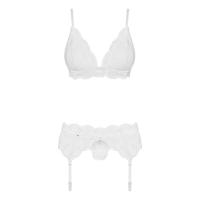 Obsessive Lencería Set de 3 Piezas Blanco genérico - details 2