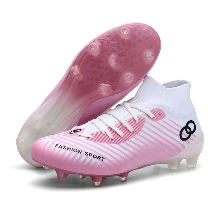 Zapatos Deportivos de Fútbol de Alta Calidad Botas de Fútbol de Tobillo Alto para Adultos - 1