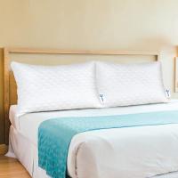 Almohada de espuma de memoria de silicona, abrigo de fibra de bambú, almohada Cervical para mejorar el sueño, almohada de rebote lenta - details 1