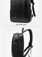 Mochila de negocios para hombre, accesorio sencillo de carga USB, ligera, para viaje, 1 paquete de 15,6 pulgadas - details 14
