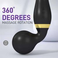 Vibrador de Doble Motor Wand de Silicona de Tamaño Grande Masajeador de Punto G para Pareja - details 15