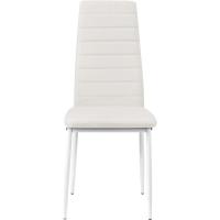 Sillas de Comedor Juego de 4 Sillas de Metal para Cocina, Silla de Mesa Comoda Silla con Asiento Tapizado, Negro - details 66