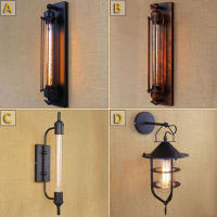 Bombilla Edison Steampunk T30 de CA 110v y 220v, candelabros de pared Vintage Art Deco, iluminación del hogar, Luz decorativa de pared - details 0