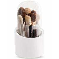 Brochas de maquillaje giratorias para lactancia 360 °   Organizador cosmético para lápiz labial, cejas, lápices de sombra de ojos Desk se - details 2