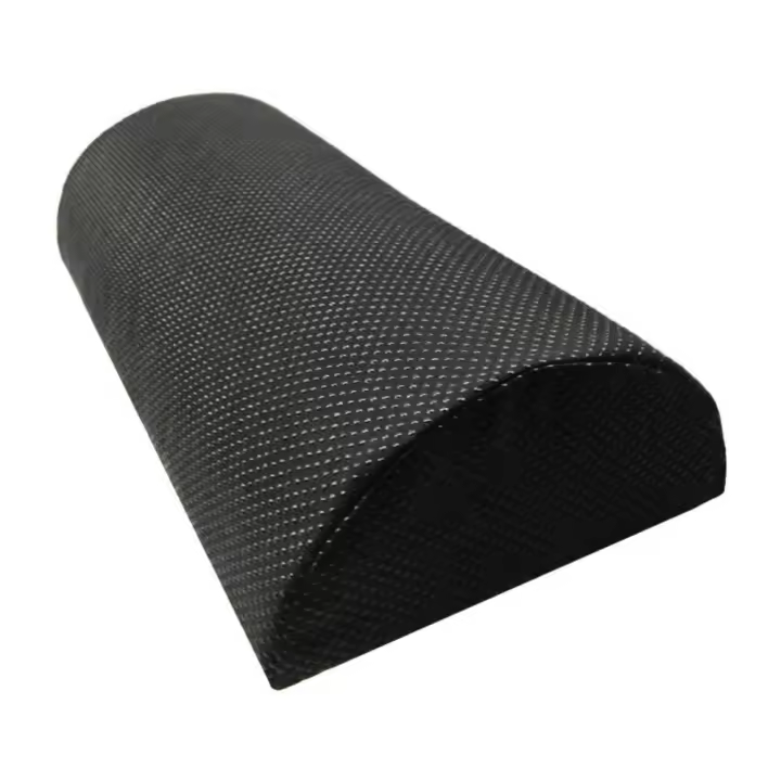 Reposapiés semicírculo de esponja de resistencia lenta, almohada elástica ergonómica para pies, portátil, antideslizante, para el hogar - 1