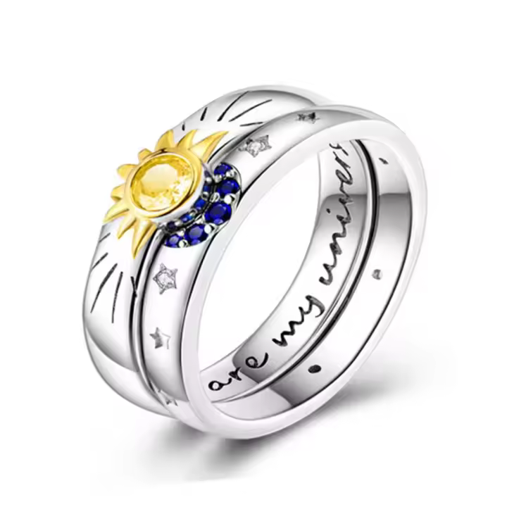 Anillo de Plata de Ley 925 para mujer, joyería de boda, regalos - 1