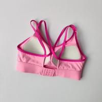 Sujetador deportivo para mujer, Push Up, acolchado, ajuste, entrenamiento para correr, entrenamiento, sujetadores de Yoga, Tops cortos cruzados en la espalda, ropa interior deportiva - details 22